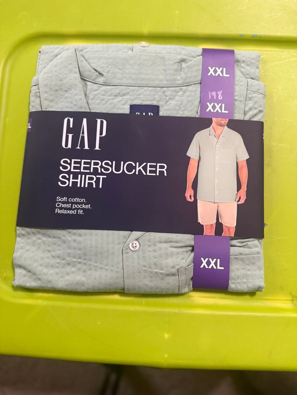 Gap Button Down Relaxed Fit Men’s Size XXL